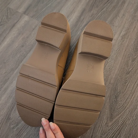 Naturalizer Brown Chunky Heel Loafers - Picture 5 of 5